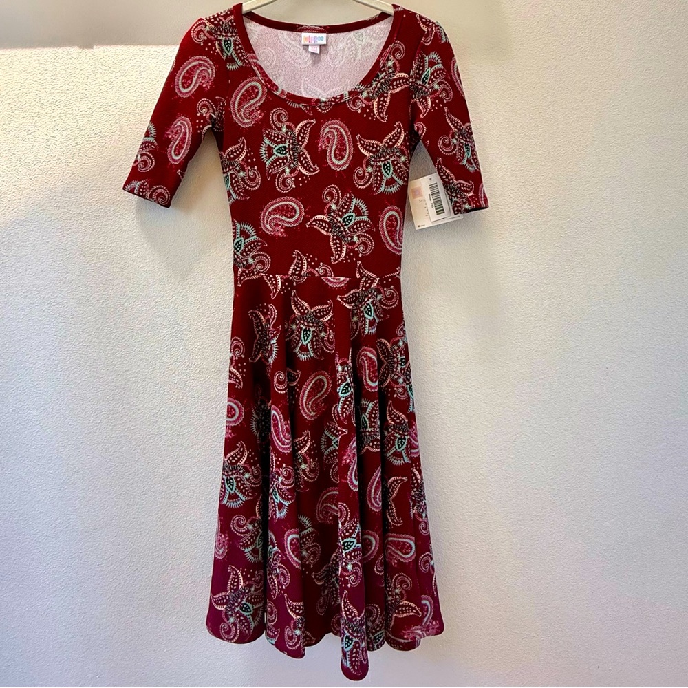 Stylish Paisley Print Dress by Lularoe